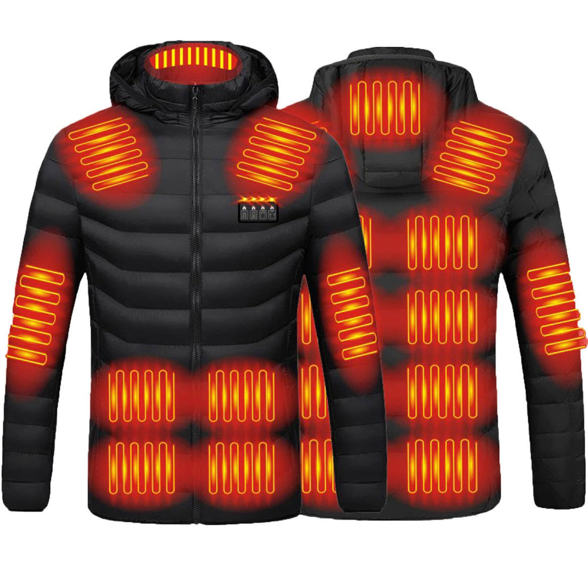 21 Areas Heated Jacket Men Winter Women Motorcycle Jacket Warm Vest Heating Jacket Heated Vest Coat Ski Hiking