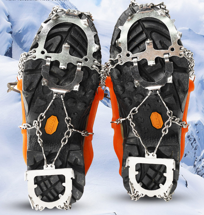 Non-slip Shoe Cover Snow Claw Winter Nail Chain