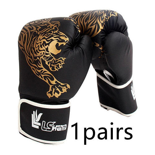 Flame Tiger Boxing Gloves Boxing Training Gloves